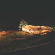 Marquee lit up